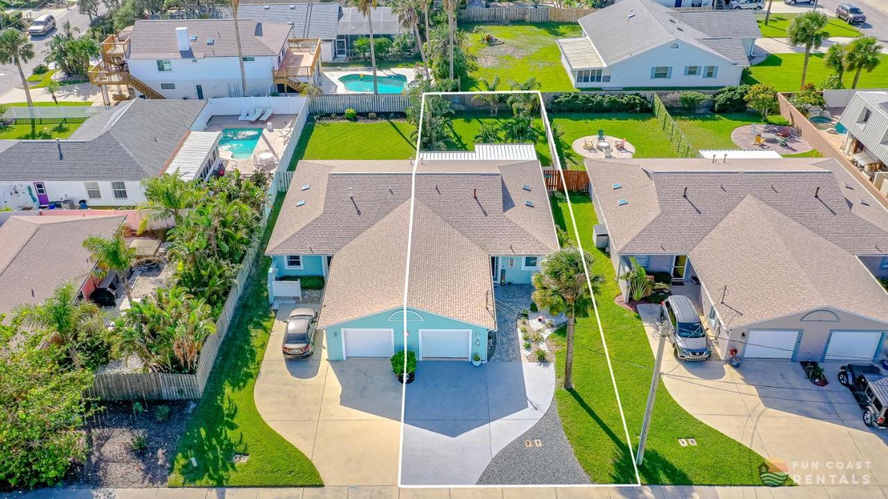 Dog Friendly Home Wprivate Fenced Yard, Garage & Fire Pit Steps To The Beach! New Smyrna Beach Εξωτερικό φωτογραφία